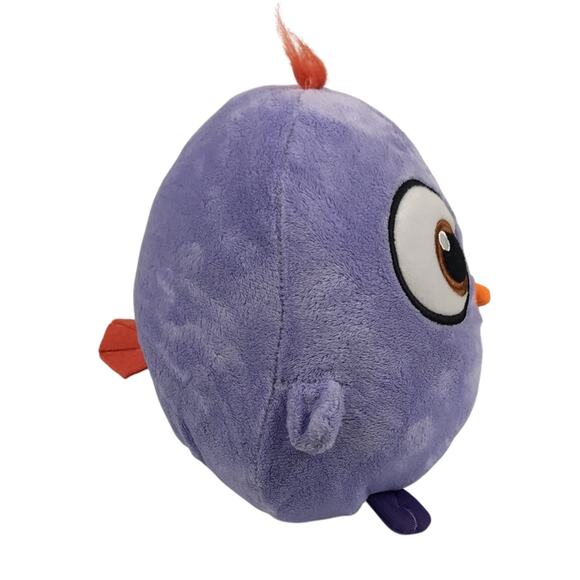 Angry Birds Hatchlings Purple Plush 8'' 2018 Rovio Toy Factory Stuffed Animal - Picture 3 of 16